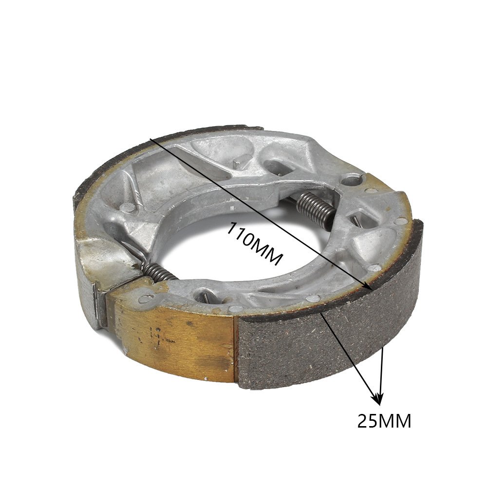 High Quality YBR125 Rear Brake Shoes